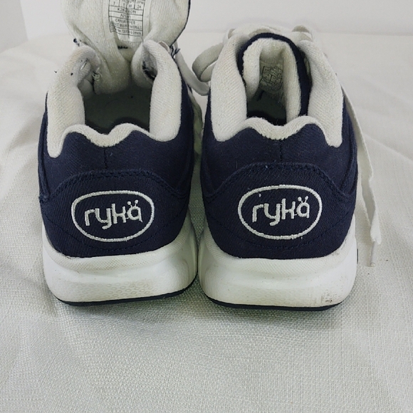 Ryka Blue and White Athletic Shoes with Breathable Fabric - Picture 6 of 6